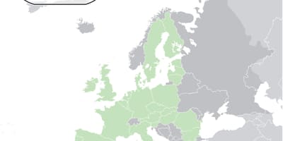 На мапи Европе на Кипру