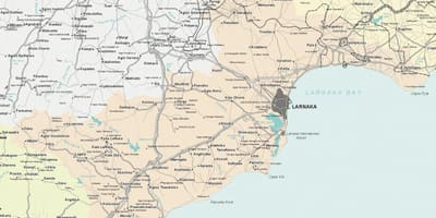 Карта ларнака, Кипар
