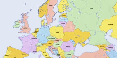 Карта Кипра и других земаља