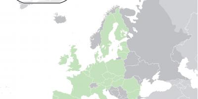 На мапи Европе на Кипру
